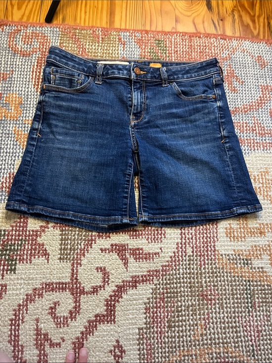 Pants - Pilcro and the Letterpress Anthropologie Denim Shorts Size 27 Blue EUC